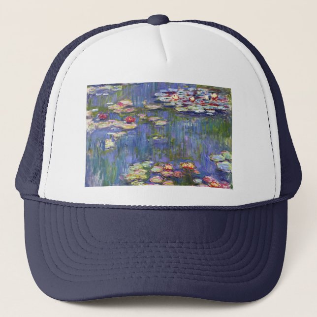 Casquette Claude Monet - Nymphéas / Nymphéas (Devant)