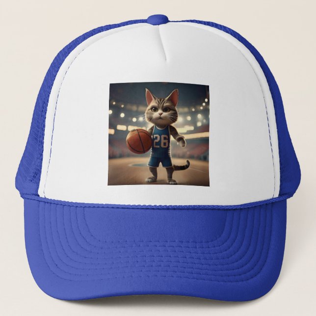Casquette Claw-some Hoops : Cat sans peur (Devant)