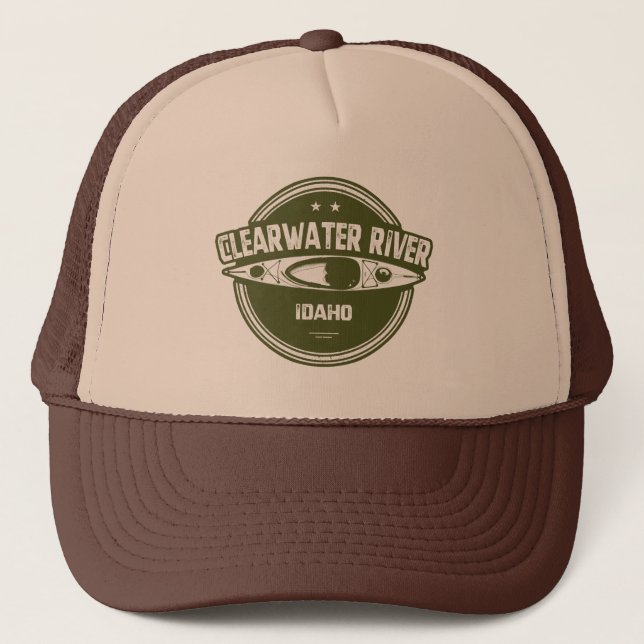 Casquette Clearwater River Idaho Kayak (Devant)