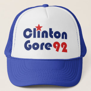 Casquette Clinton Gore 92 Démocrate Rétro
