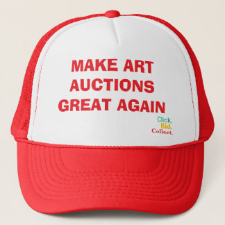 Casquette Cliquez, enchérissez, collectionnez. Livre