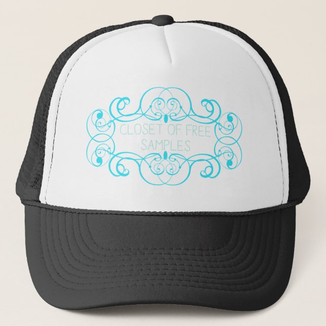 Casquette Closet d'échantillons gratuits Ligne bleue (Devant)