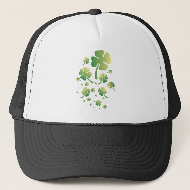 Casquette Clover à pignon rayé St. Patrick (Devant)
