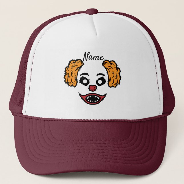 Casquette Clown effrayant drôle Thunder_Cove (Devant)