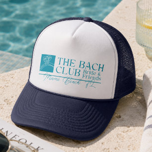 Casquette Club Bach Moderne Bleu Enterrement de Vie de Jeune