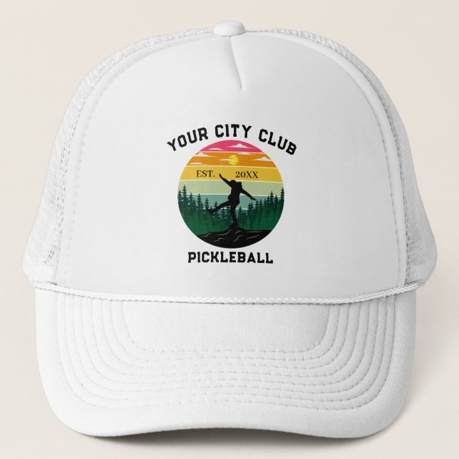 Casquette Club Chauffeur de Camion (Devant)