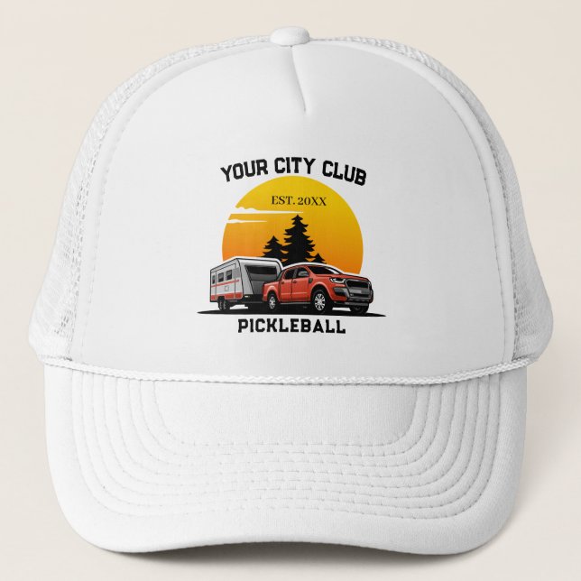 Casquette Club Chauffeur de Camion (Devant)