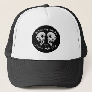 Casquette Club criard de moto de crânes