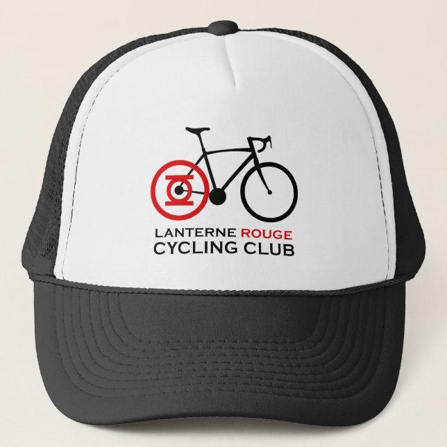 Casquette Club cycliste Lanterne Rouge (Devant)