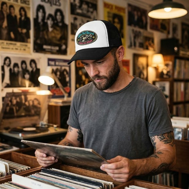 Casquette Club de Disques à Faire Tourner (Créateur téléchargé)