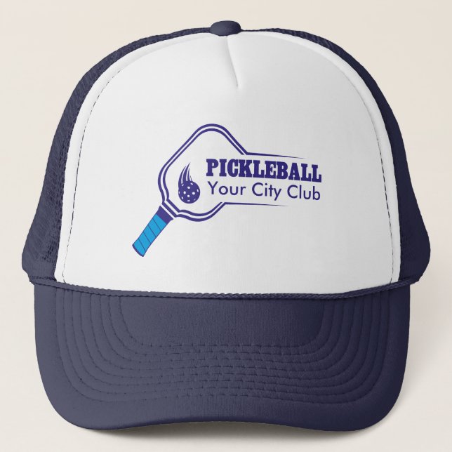 Casquette Club de Pickleball Personnalisé (Devant)