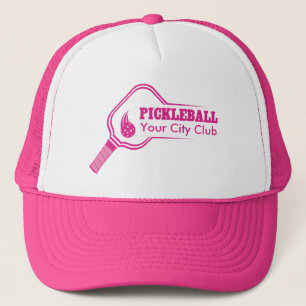 Casquette Club de Pickleball Personnalisé Pink