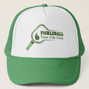 Casquette Club de Pickleball sur mesure Green
