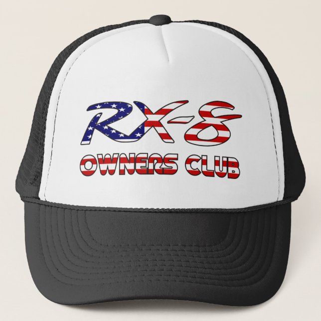 Casquette Club de propriétaires de Mazda RX8 Etats-Unis (Devant)