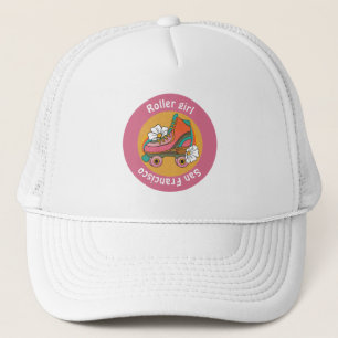 Casquette club d'équipe féminine rose girly