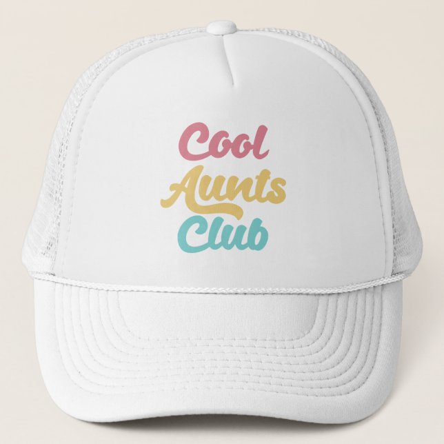 Casquette Club des tantes cool II (Devant)