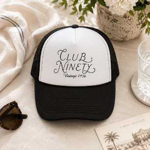 Casquette Club Ninety Vintage 90e anniversaire