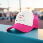 Casquette Club social Margarita | Bachelorette<br><div class="desc">Donnez cet adorable casquette à vos servantes pour votre week-end de bachelorette ou de mariage ! Nos casquettes amusants sont le moyen parfait pour votre équipe d'attirer toute l'attention partout où vous et vos filles allez ! Ajoutez votre libellé personnalisé à cette conception à l'aide des cases "Modifier ce modèle...</div>