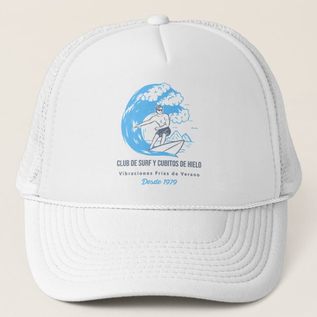 Casquette Club Surf et Ice Cube (Devant)