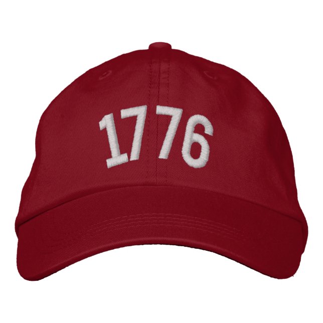 Casquette CMS ajustable 1776 (Devant)