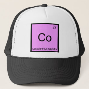Casquette Co - Objecteur de conscience Élément de chimie Tee