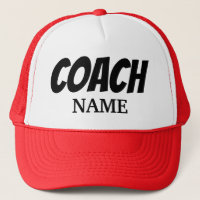 COACH PERSONNALISÉ TRUCKER HAT