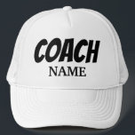 CASQUETTE COACH PERSONNALISÉ TRUCKER HAT<br><div class="desc">COACH PERSONNALISÉ. VOUS POUVEZ CHANGER DE COACH EN TEAM. NOM AU GROUPE. PROFITER</div>