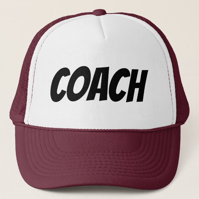 CASQUETTE COACH TRUCKER HAT (Devant)