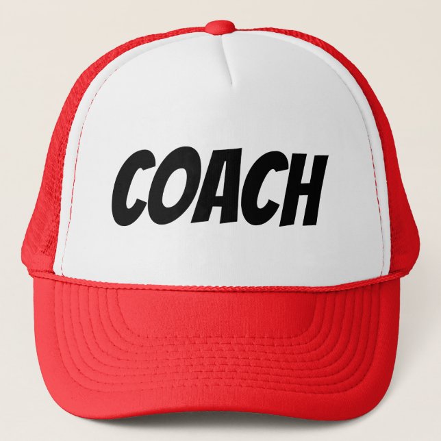 CASQUETTE COACH TRUCKER HAT (Devant)