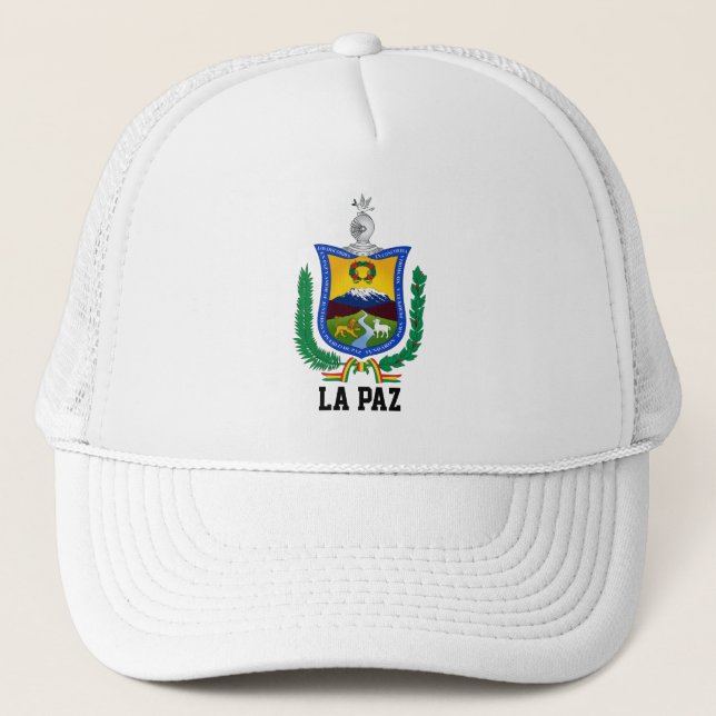 Casquette Coat of Arms of La Paz, Bolivia (Devant)