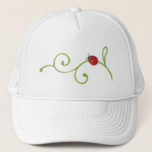 Casquette Coccinelle sur la vigne