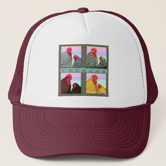 Casquette Cochins Quatre Couleurs (Devant)