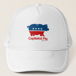 Casquette Cochon capitaliste