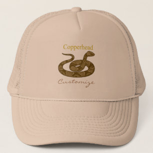 Casquette Cochon couleuvres cuivrées Thunder_Cove
