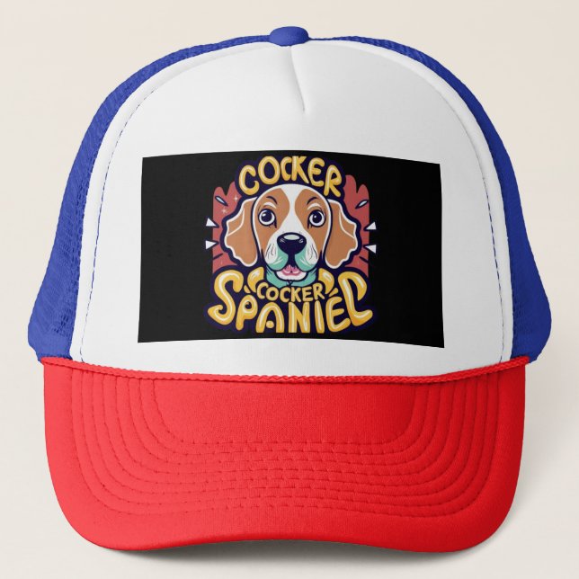 Casquette Cocker Spaniel (Devant)