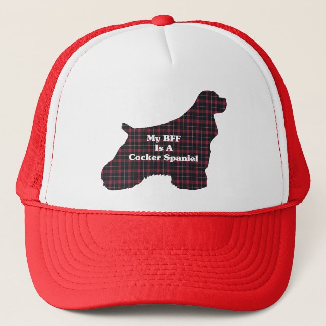 Casquette Cocker Spaniel BFF (Devant)