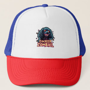 Casquette Cocker Spaniel Cockie Chien Zombie Halloween Essen