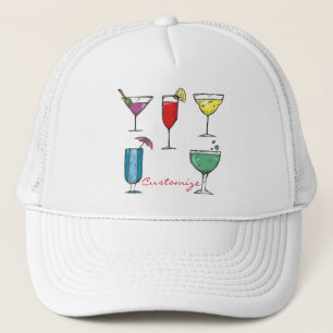 Casquette Cocktail Boisson Assortiment Thunder_Cove