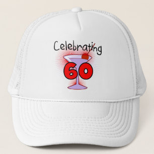 Casquette Cocktail célébrant 60 t-shirts et cadeaux