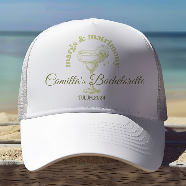 Casquette Cocktail de plage Margarita Enterrement de vie de  (Créateur téléchargé)