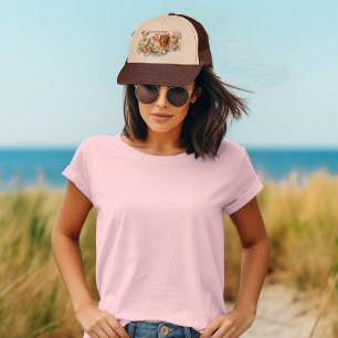 Casquette Cocktails de Plage Fruits Tropicaux Enterrement de