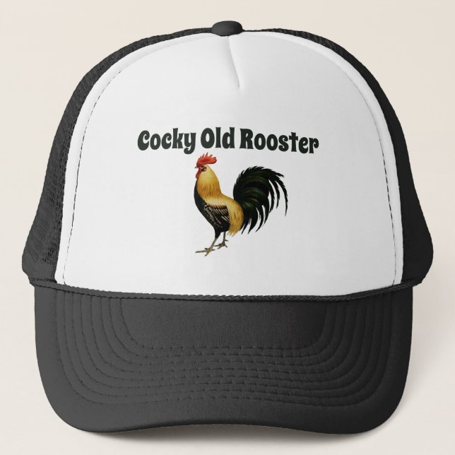 Casquette "Cocky Old Rooster" (Devant)
