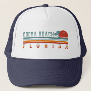 Casquette Cocoa Beach Floride Retro Sunset Souvenirs 60s