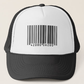 Casquette code barres