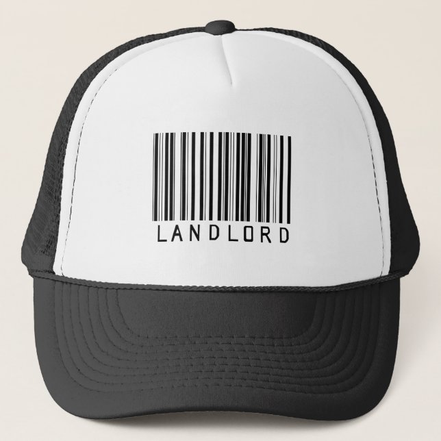 Casquette Code barres de propriétaire (Devant)