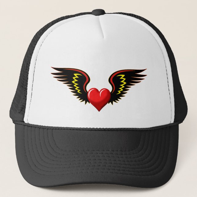 Casquette Coeur ailé (Devant)