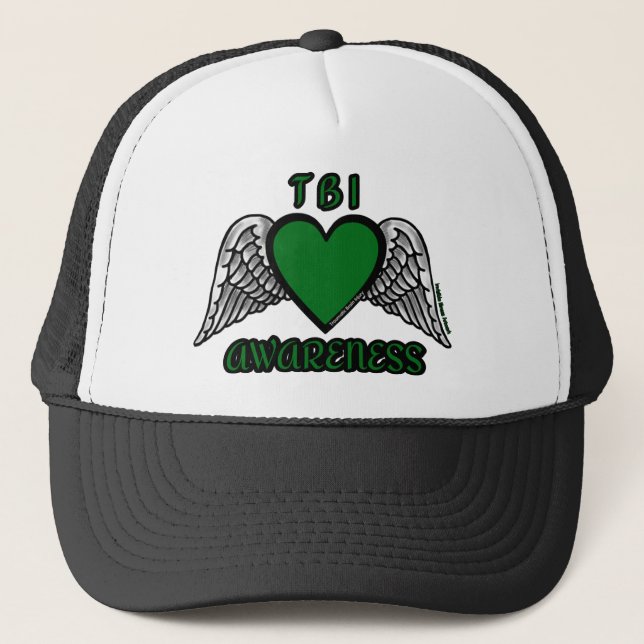 Casquette Coeur/ailes...TBI (Devant)