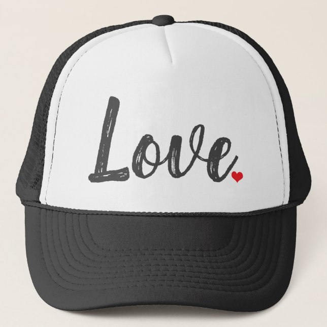 CASQUETTE COEUR AMOUR | (Devant)