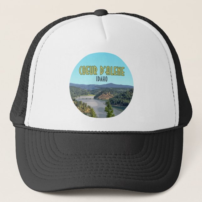 Casquette Coeur d’Alene Idaho Souvenir (Devant)