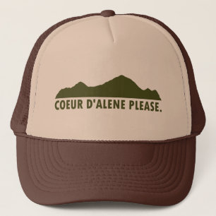 Casquette Coeur d'Alene Idaho S'il vous plaît